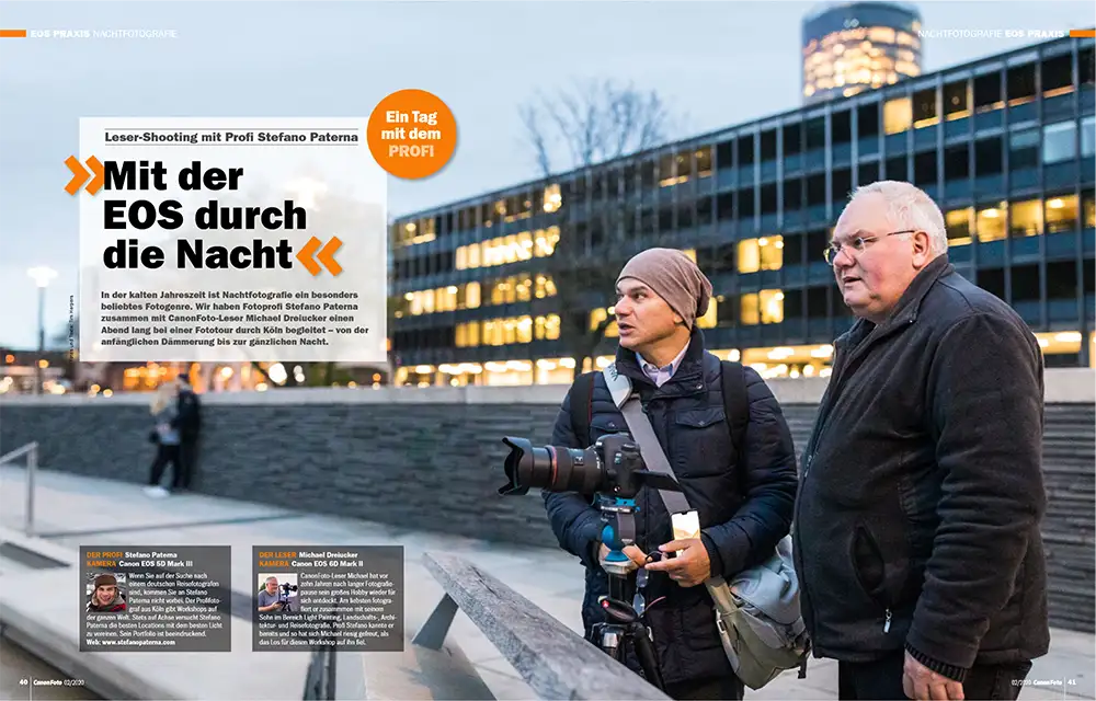 Bild mir meinem Kursteilnehmer am Rheinboulevard
